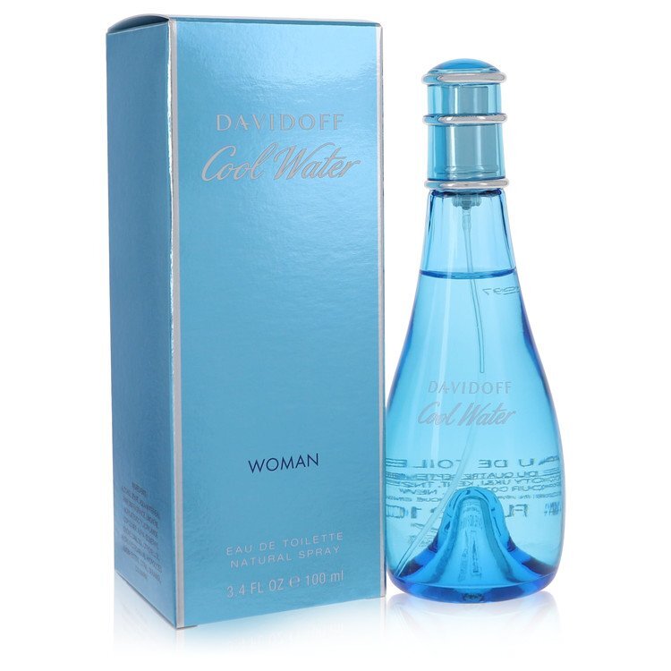 Cool Water by Davidoff Eau De Toilette Spray 3.4 oz (Women)