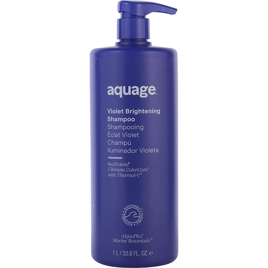 Violet Brightening Shampoo by Aquage (UNISEX) - 33.8 OZ