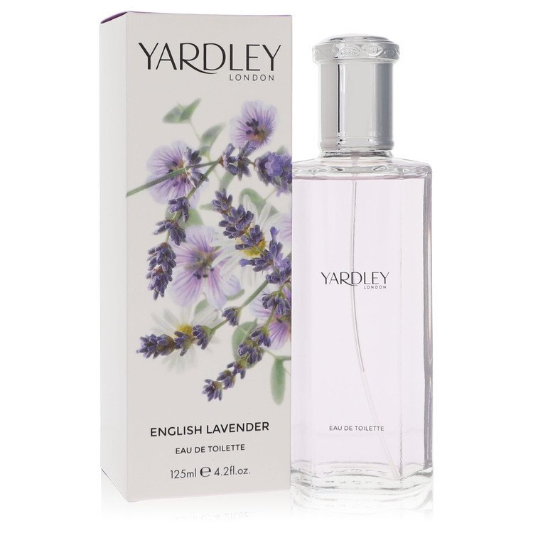 English Lavender by Yardley London Eau De Toilette Spray (Unisex) 4.2 oz (Women)