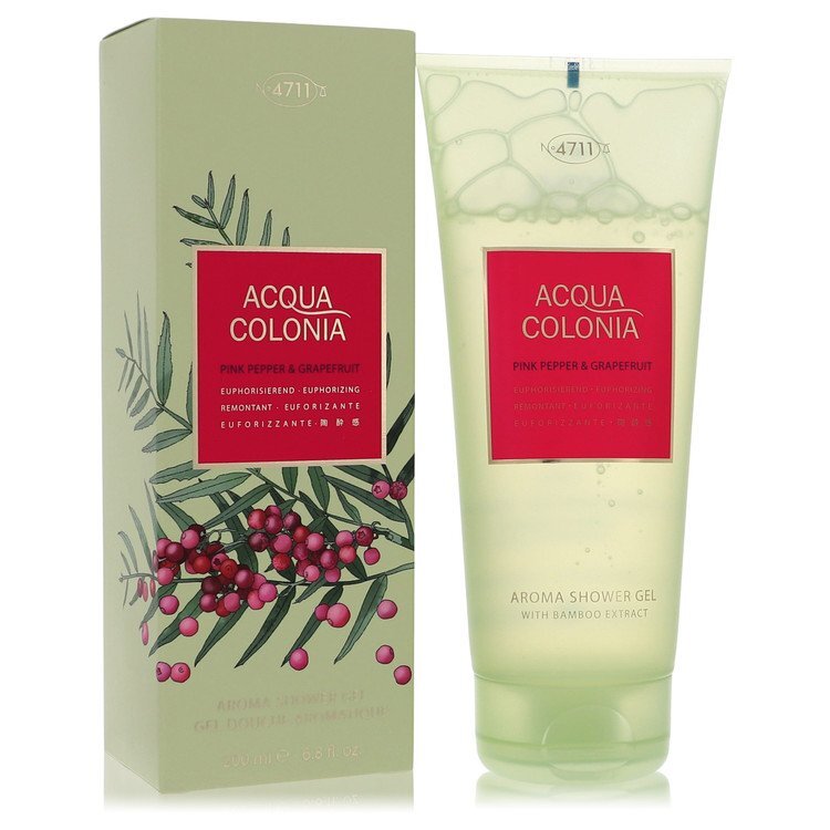 4711 Acqua Colonia Pink Pepper & Grapefruit by 4711 Shower Gel 6.8 oz (Women)