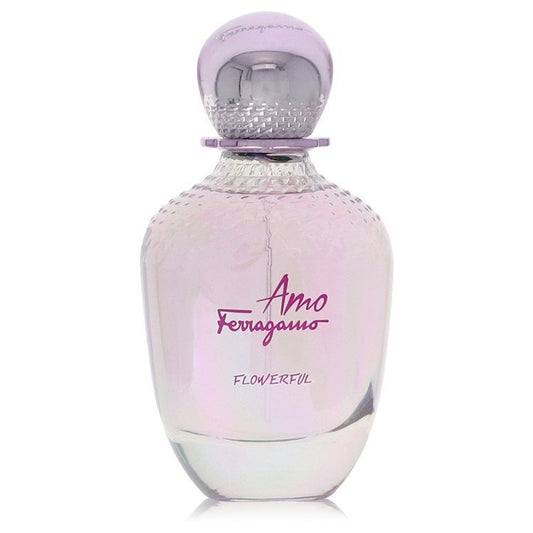 Amo Flowerful by Salvatore Ferragamo Eau De Toilette Spray 3.4 oz (Women)