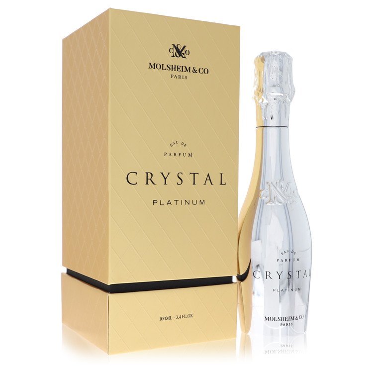 Crystal Platinum by Molsheim & Co Eau De Parfum Spray 3.4 oz (Women)