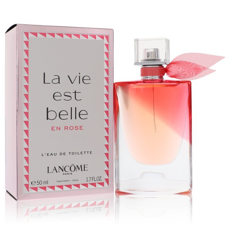 La Vie Est Belle En Rose by Lancome L'eau De Toilette Spray 1.7 oz (Women)