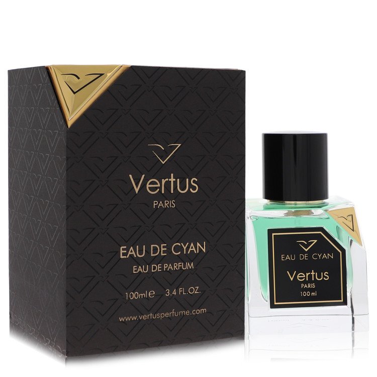 Vertus Eau De Cyan by Vertus Eau De Parfum Spray (Unisex) 3.4 oz (Men)