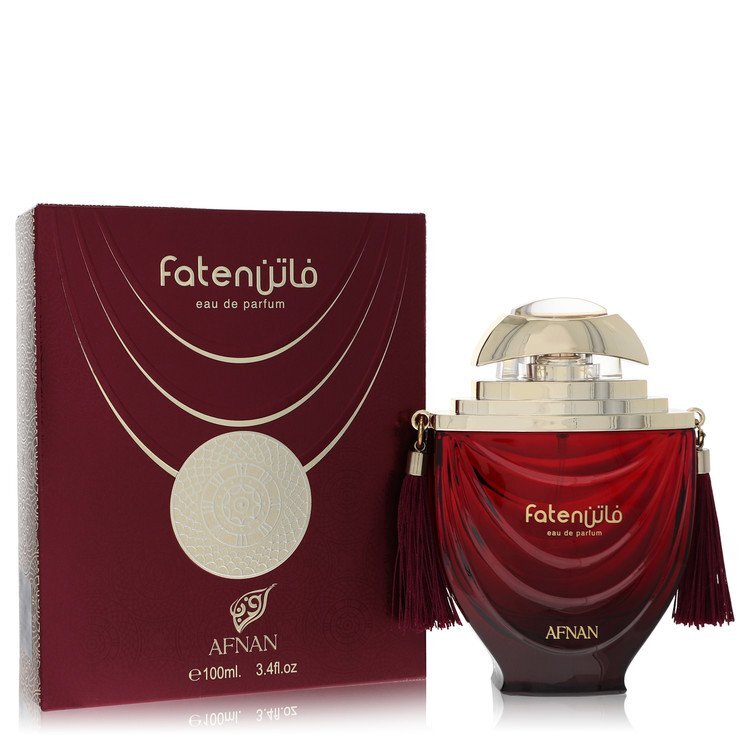 Afnan Faten Maroon by Afnan Eau De Parfum Spray (Unisex) 3.4 oz (Women)