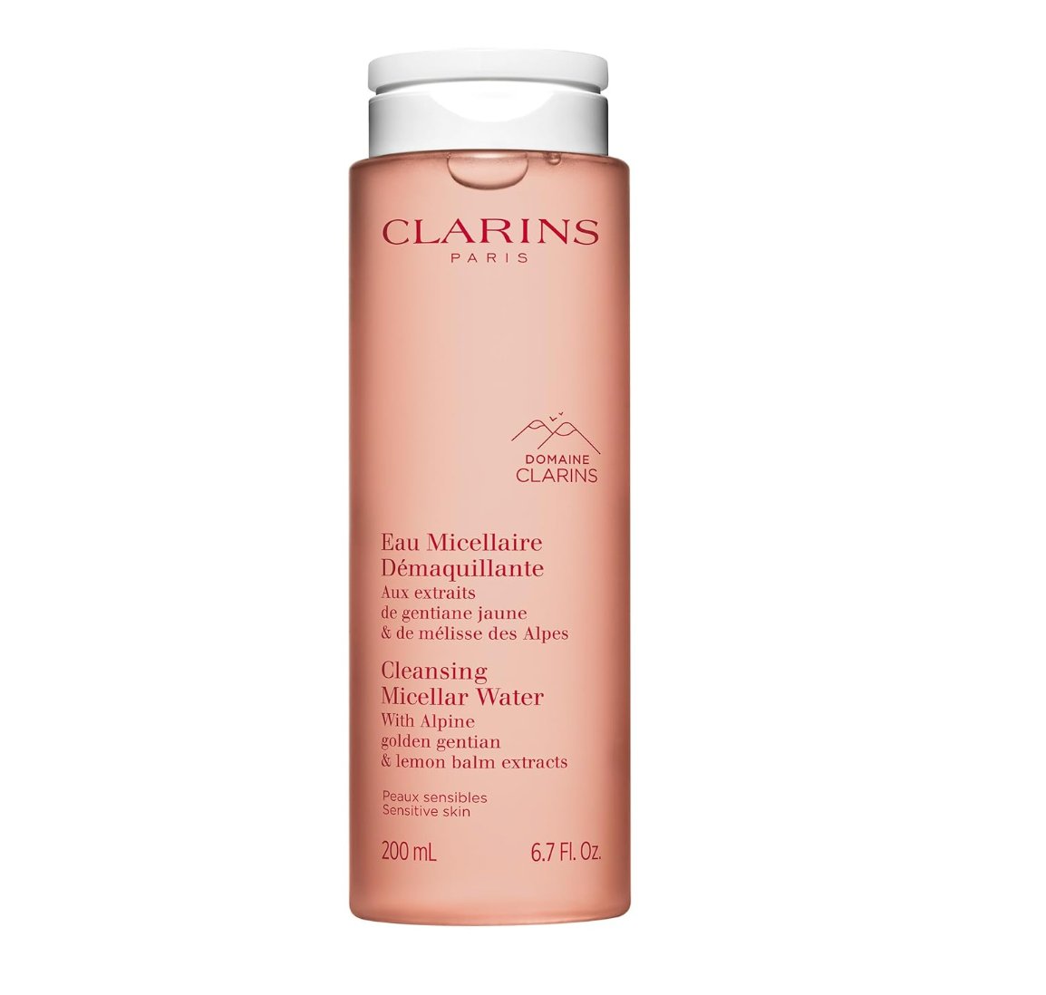 Cleansing Micellar Water with Alpine Golden Gentian & Lemon Balm Extracts - Sensitive Skinby Clarins (WOMEN) -200ml/6.7oz