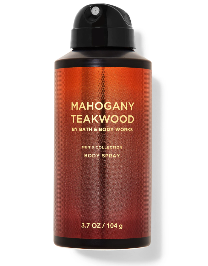 Mahogany Teakwood Hyaluronic Body Spray by Bath and Body Works - 3.7oz (Men)