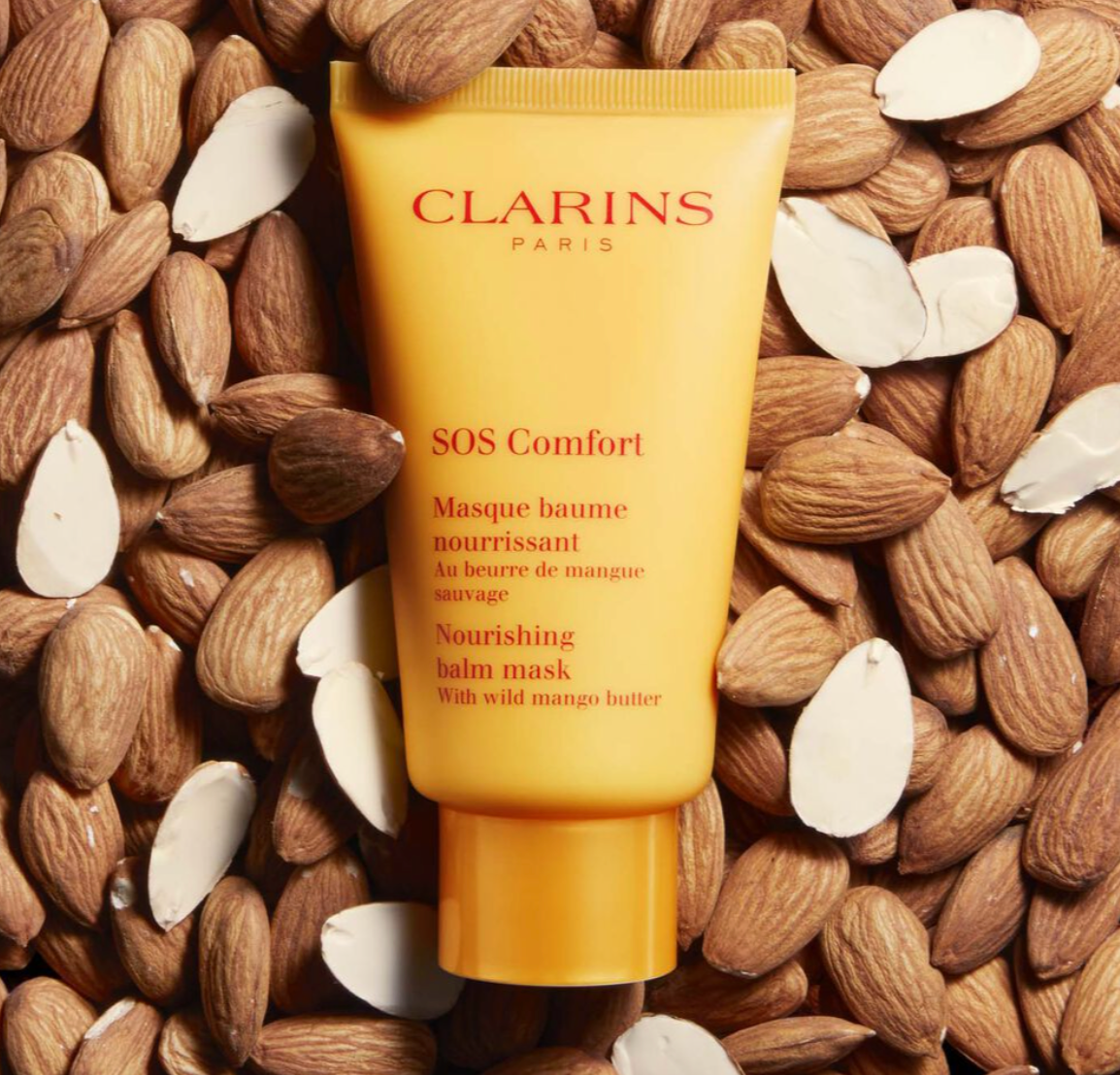 SOS Comfort Nourishing Balm Mask with Wild Mango Butter - For Dry Skin by Clarins (WOMEN) -75ml/2.3oz