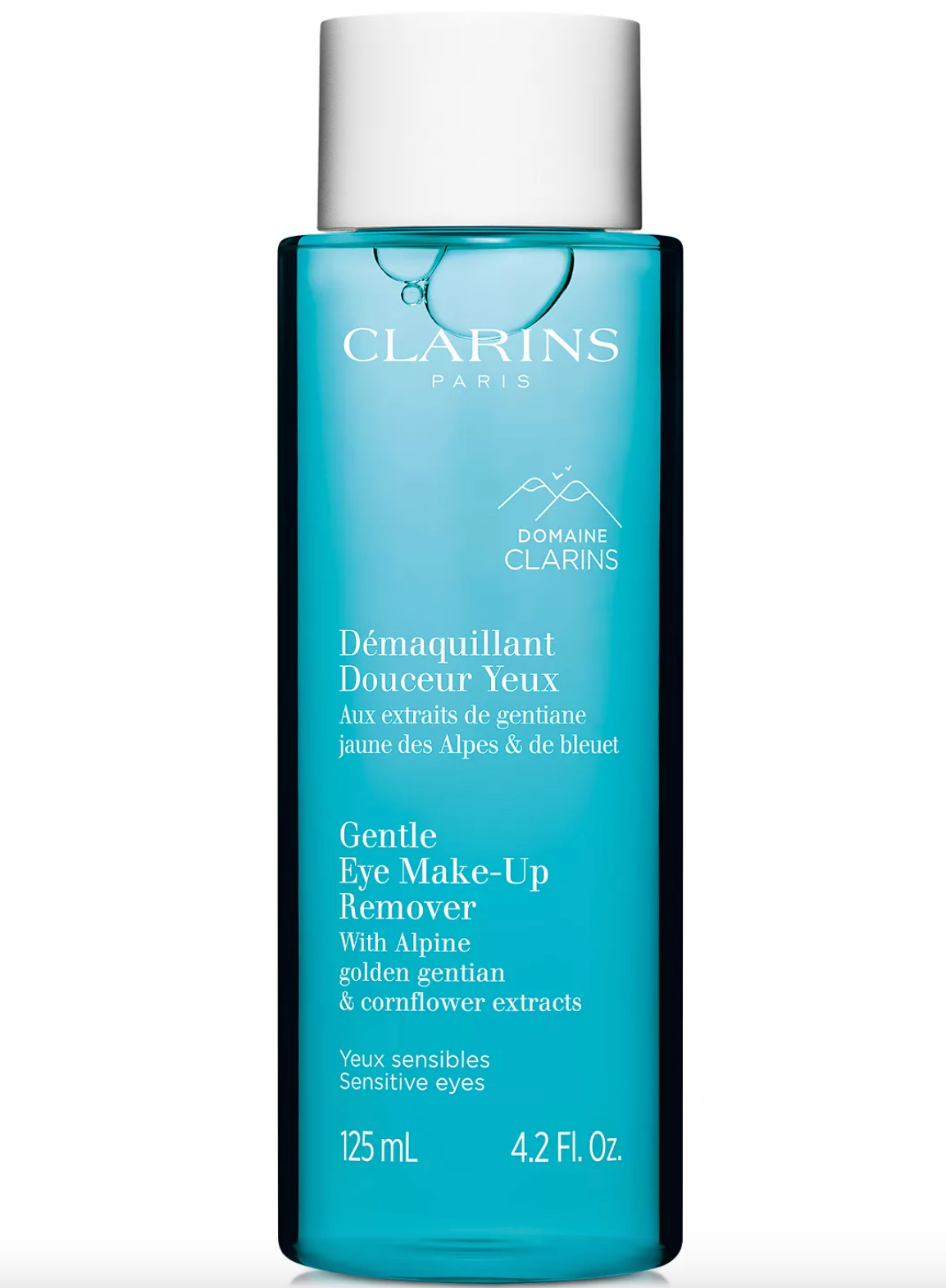 New Gentle Eye Make Up Remover Lotion by Clarins (WOMEN) - 125ml/4.2oz